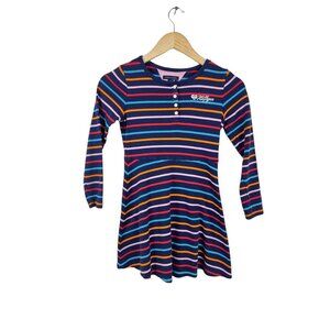 Tommy Hilfiger Girls stipe dress size 8/10